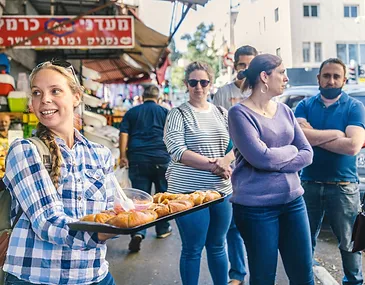 סיור טעימות וגרפיטי בשוק תלפיות חיפה