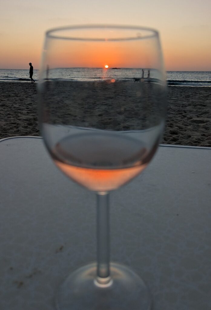 טיול בחוף דור עם טעימות יין וגבינות