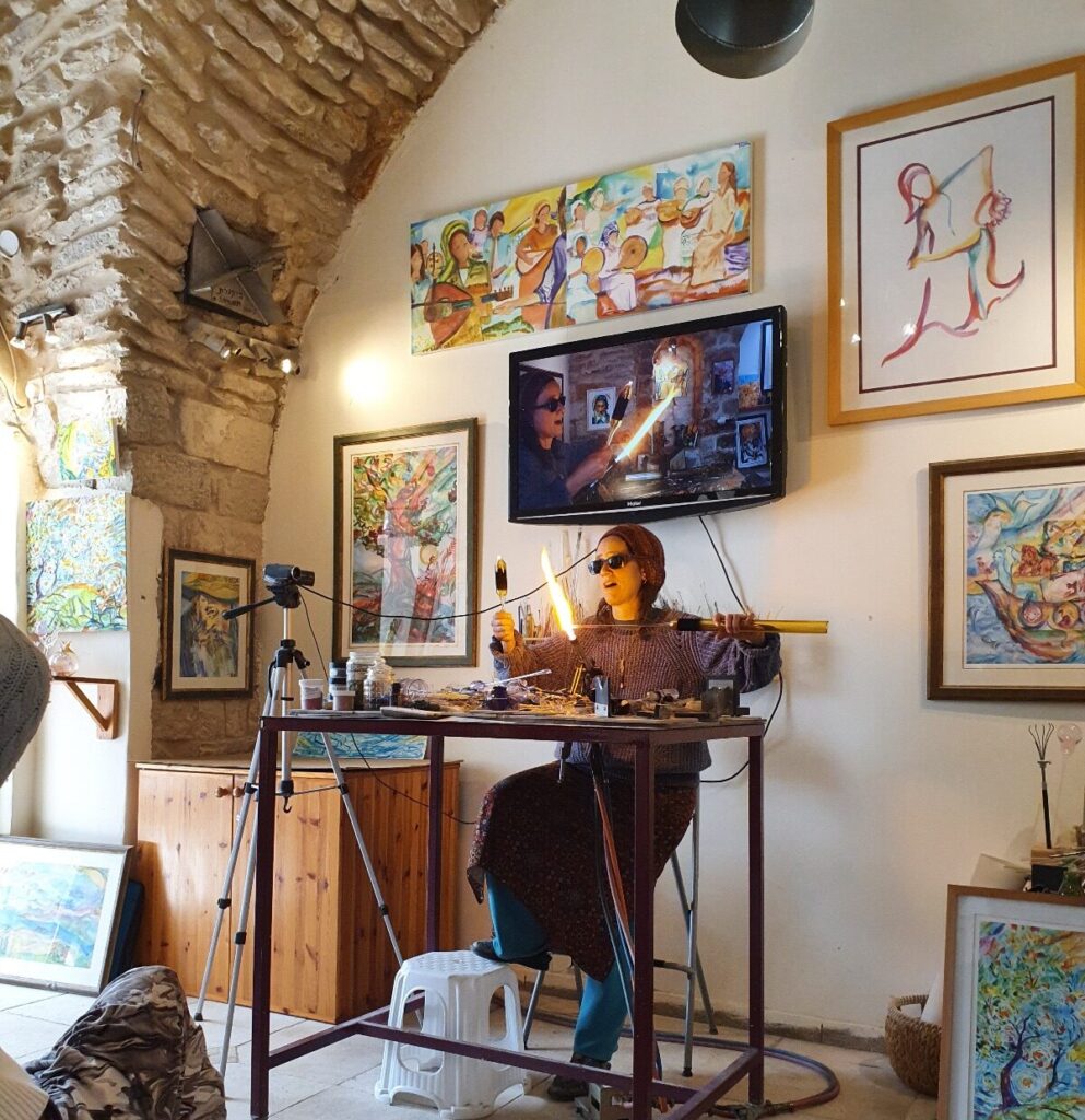 Sheva Chaya Glass Blowing Safed