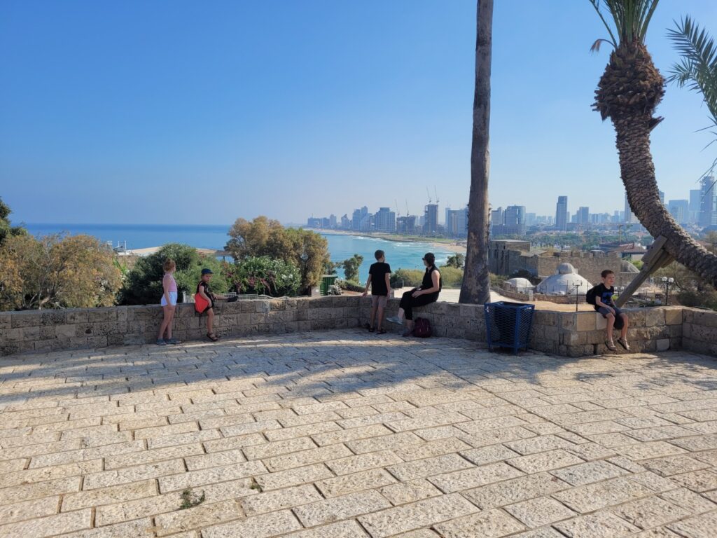 Lookout from HaPisga Garden in Jaffa