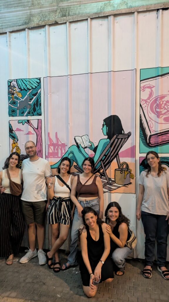 סיור גרפיטי בלילה עיר תחתית