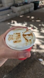 Cafe Loris: Art in a Cup on the Louis Promenade